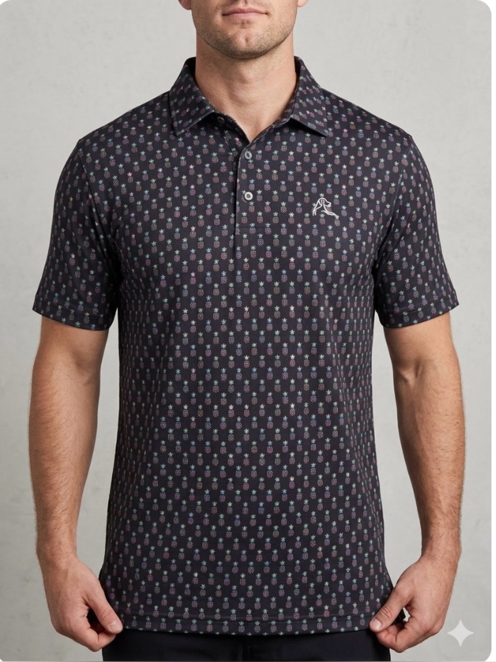 Rhoback Pineapple Polo